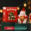 Adornos Navideños Creativos Árbol de Navidad Papá Noel Creativos para el Hogar Dibujos Animados Mini Adornos de Escritorio Adornos para el Coche
