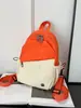 Nova Mochila de Nylon Elegante com Múltiplas Camadas, Nova Bolsa de Ombro Multifuncional Feminina, Mochila Leve Casual da Moda Estilo Coreano