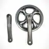 Placa de dentes de liga de alumínio para bicicleta dobrável de 48 dentes 170mm pedivela de bicicleta de marcha fixa furo quadrado placa de dentes de carro de transmissão