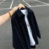 Camisa a cuadros, corte holgado, estilo retro, nueva colección de principios de otoño, con diseño de solapas, moderna y casual, top y prenda exterior versátil