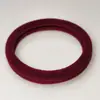 2026 Novo Elástico de Borracha Espesso e de Alta Elasticidade para Prender Cabelo de Mulheres, Corda de Cabelo com Argola de Toalha de Nylon para Rabos de Cavalo Altos, Acessório de Cabelo