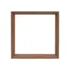 Marco de Fotos Acrílico Pintura Madera de Nogal Marco Decorativo Estéreo Simple Estilo Chino Marco Sándwich de Corte de Papel A Prueba de Polvo Estilo Retro