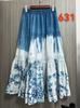 Falda Tie-Dye de Dali, Yunnan, Falda para Foto de Vacaciones, Talla Única, Falda Tie-Dye de Guizhou, Venta al por Mayor