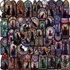 50 Pegatinas de gato oscuro versión especial de Zhang Ge decorativas para guitarra, cuaderno, equipaje, DIY, impermeables, venta al por mayor transfronteriza