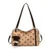 Bolso de Compras Casual de Corte Holgado 2026 Otoño Nuevo Moda de Alto Valor Lunares Gran Capacidad Bolso de Hombro Único Bolso de Axila