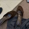 ¡El estilo perfecto para el trayecto diario de principios de verano! Colección de verano 2026: Chanclas de tacón de aguja estilo francés para mujer, versátiles y elegantes para usar al aire libre