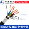 Cable de Par Trenzado Apantallado Estándar Nacional Rvvsp Rvsp2/4/6/8/16 Hilos 0.20.3 mm Cuadrados Cable de Señal de Comunicación Rs485