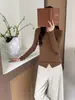 Cárdigan de punto 100% lana Merino pura para mujer, otoño e invierno, cuello polo, manga larga, suéter simple y versátil, camiseta básica para mujer