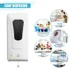 Dispensador de Sabonete Líquido para Mãos sem Toque Montado na Parede 900ml Máquina Automática de Spray Sanitizante em Espuma para Banheiro Comercial e Mãos Públicas