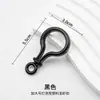 Color Caramelo Talla Grande Hebilla de Plástico Hebilla de Bombilla Llavero Figura de Muñeca Gancho para Bolso Hebilla Hebilla para Joyería DIY