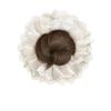 Peluca Marubeni para Mujer con Pinza de Agarre Perezoso, Anillo de Encaje para el Cabello Bauon, Tocado, Peluca Esponjosa de Simulación para la Parte Trasera de la Cabeza, Bolsa para Peluca