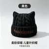 Chapéu infantil para outono e inverno, gorro de tricô para bebês, meninos e meninas, chapéu espesso e quente com proteção para as orelhas para uso externo no inverno