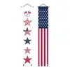 Cortina de Porta de Bandeira Pendurada de Casal para o Dia da Independência Americano de 250º Aniversário 1776-2026 Modelo Novo Transfronteiriço