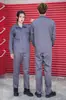 Ropa de trabajo duradera de manga larga para primavera y otoño, hecha a medida para hombres y mujeres, adecuada para talleres de fábrica, conjunto de ropa protectora resistente a la suciedad para reparación de automóviles