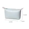 Bolsa de Dumpling de Agua PU Impermeable Bolsa de Cosméticos Bolsa de Dumpling de Agua que Hace Palpitar el Corazón Conveniente Bolsa de Almacenamiento de Mano Bolsa de Cosméticos de Color Caramelo Gran Capacidad