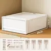 Caja de Almacenamiento de Ropa Tipo Cajón Almacenamiento y Organización para el Hogar y la Cocina Caja de Almacenamiento de Plástico Caja de Almacenamiento de Cosméticos de Escritorio