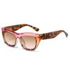 Nuevas gafas de sol estilo ojo de gato retro personalizadas de moda europea y americana con protección solar UV.