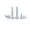 Tornillos Máquina Grado 10.9 Iso7380 Torx Cabeza Plana Redonda, Cabeza Semi-Redonda, Cabeza Plana Grande, Acero al Carbono, Zinc Azul y Blanco M3M5M6M8