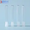 Tubo de ensayo de plástico desechable de 5 ml de fábrica Ps Tubo de muestra cosmética de fondo redondo Material de embalaje Tubo de ensayo transparente Botella
