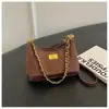 Bolsa de telefone de alta qualidade, nicho, transfronteiriça, bolsa quadrada pequena para mulheres, novo estilo 2026, bolsa de ombro inspirada em Chanel, bolsa transversal