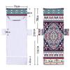 Suministros del Fabricante Funda para Silla de Playa Estilo Retro Bolsa para Toalla Impresión Digital Serie Geométrica Funda para Sillón Bolsa para Toalla de Playa
