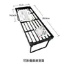 Estante de cocina plegable DAISO japonés, estante de almacenamiento multifuncional, organizador simple, estante de almacenamiento de escritorio