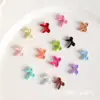 8*10mm tinta colorida pequeno laço contas de liga diy carro pendurado pulseira corrente de celular acessórios de joalheria material