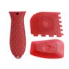 Capa de Silicone para Cabo de Panela Capa Isolante Térmica Resistente à Temperatura Cabo de Silicone para Panela Anti-Queimadura Antiderrapante Capa Macia para Cabo Conjunto para Montagem Própria
