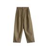 Pantalones Casuales de Punto de Lana EVERTRUE para Mujer Invierno Nuevo Estilo Coreano Cintura Alta Sueltos Largos Pierna Ancha Pantalones 38161