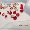Pedrería Redonda Brillante para Uñas, Paquete Mixto de Pedrería de Punta de 33 Cortes, Pedrería Suelta para Pendientes y Decoraciones de Uñas