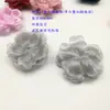 Peças de Flores de Lã Feitas à Mão DIY Fio Fino Tridimensional Modelagem Peças de Flores Adorno de Noiva Vestido de Casamento Roupas Laços de Cabelo Material de Flor de Lã