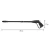 Adaptación transfronteriza de Amazon Lavor, máquina de limpieza con pistola de agua a alta presión, pistola rociadora, pistola de agua para lavado de autos, hebilla, pistola larga, línea recta