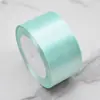 Cinta de Satén de 4 cm en Stock, Cinta de Flores, Decoración de Pasteles, Material Hecho a Mano, Empaque de Cajas de Regalo, Cinta Colorida, Artículo Popular Transfronterizo