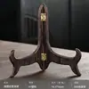 Suporte para Chá Pu'Er com Padrão de Asa de Frango Artificial para Casa, Suporte de Exibição para Folhas de Chá, Porta-Bolo de Chá, Suporte de Exibição para Acessórios de Chá Kung Fu