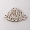 Gorro de Bebé Estilo Delgado para Primavera y Otoño Protección Solar Sombrero para el Sol Princesa Bebé Recién Nacido Gorro de Pescador Transpirable Fresco