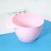 Juego de Seis Piezas para Teñir el Cabello de Color Rosa, Tazón para Teñir de Alta Calidad, Cepillo para Tratamiento Capilar, Cuchara para Polvo Decolorante de Salón, Pinza de Cocodrilo, Tazón para Mezclar Colores