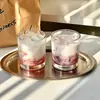 Vaso de Vidrio Simple, Taza de Leche, Vaso para Agua con Gas, Vaso de Jugo Estilo Ins, Vaso para Bebidas Frías, Vaso para Café Helado Latte Americano