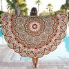Flor de pavo real de primavera AliExpress ebay nuevo chifón poliéster toalla de playa chal wish borla