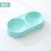 Macaron Plástico Tigela Dupla Grande Atacado Tigela de Água para Cães Tigela para Animais de Estimação Tigela para Cães Comida para Gatos Suprimentos para Animais de Estimação
