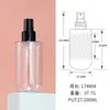 Botella Dosificadora Spot Cosmetics Pure Dew 200ml Transparente Pet Botella Spray para Tónico PP Blanco/Esmaltado Boquilla