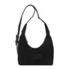 Bolsa Transversal Matelassê Retro 2026 Design de Nicho Bolsa Croissant Versátil Bolsa de Mão de Luxo Bolsa de Ombro Transversal