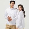 Verano Nueva Ropa Protectora Solar Chaqueta Delgada Transpirable para Hombre y Mujer Exterior Secado Rápido Traje de Pesca Cortavientos con Capucha a Prueba de Rayos UV