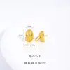 Cor Forte e Duradoura Dourado Areia Acessórios DIY Zakiram Cinco Sutras Cabeça de Buda Patch Gancho de Fogão Fivela Fivela Sem Importar Cabeça de Fivela
