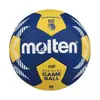 Balón Aprobado por la IHF Molten Hand Grip HA5000-BY Cosido a Mano Tamaño de Competición para Hombres Talla 3 para Mujeres Talla 2 Vejiga de Látex