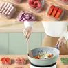 Caixa Plástica para Legumes e Frutas Geladeira Caixa para Carne Congelada Caixa para Conservar Carne e Vegetais Congelados Caixa de Armazenamento Selada Transparente