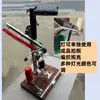 Banco de trabajo para tejer con cuerda hecho a mano, soporte de fijación, herramientas para tejer cuerda de collar, soporte hecho a mano, banco de trabajo de tejido hecho a mano multifuncional