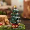ZAKKA Regalo Creativo de Navidad Hogar Bueno Muñeca Hecho a Mano Regalo de Navidad Árbol de Navidad Adornos de Micro Paisaje