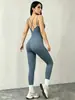 Body de una pieza para mujer de color liso, top con tirantes finos, con copas en el busto, diseño adelgazante, suave y de secado rápido