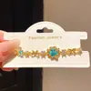 Elegante Pulsera de Flor de Circonita Estilo Bosque, Fresca y Exquisita, Diseño de Nicho, Joyería Femenina Lujosa y Versátil