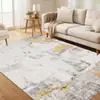Alfombra de sala de estar plegable lavable de cachemira sintética vintage desgastada transfronteriza con base antideslizante de TPR y pelo corto para dormitorio